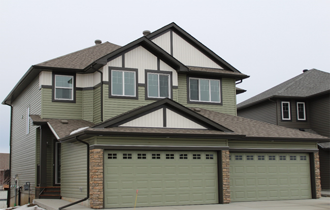 Photo of one of the family houses located in Leduc, Alberta