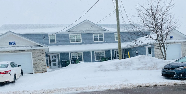 Photo of Community Connection, located at 328 and 330 Court Street in Summerside, PEI