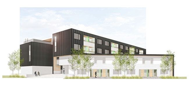 Rendering of 401 Jeckel Street