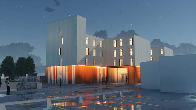 The Hearth is a new permanent supportive housing project