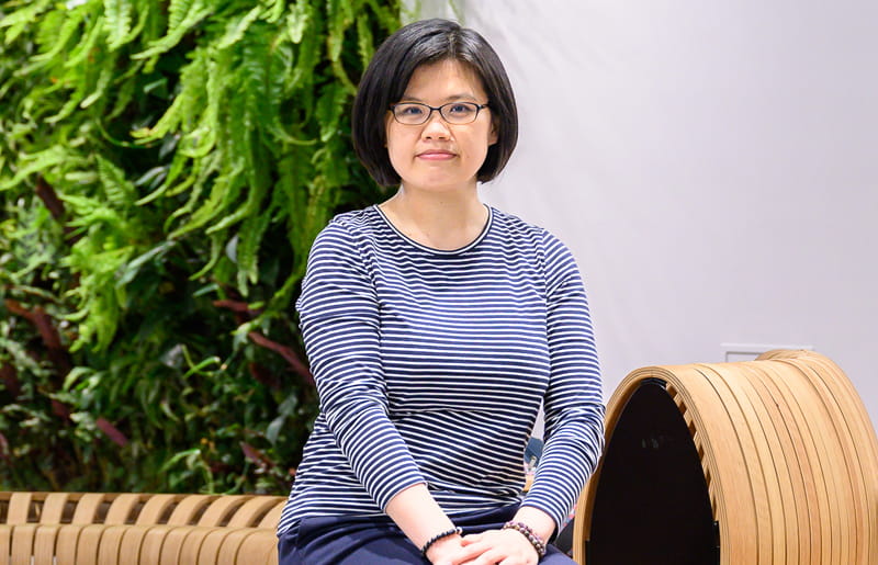 Lead project coordinator Lin Chen was raised by her grandmother and developed a deep connection to the concerns and needs of older people.