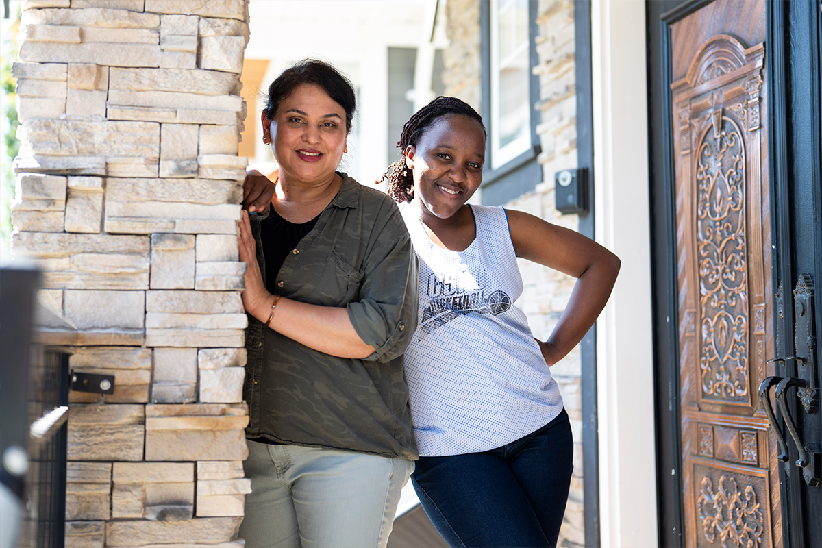 Swartika says Precious is a great help around the house and provided support for her husband while he was dealing with a health issue.