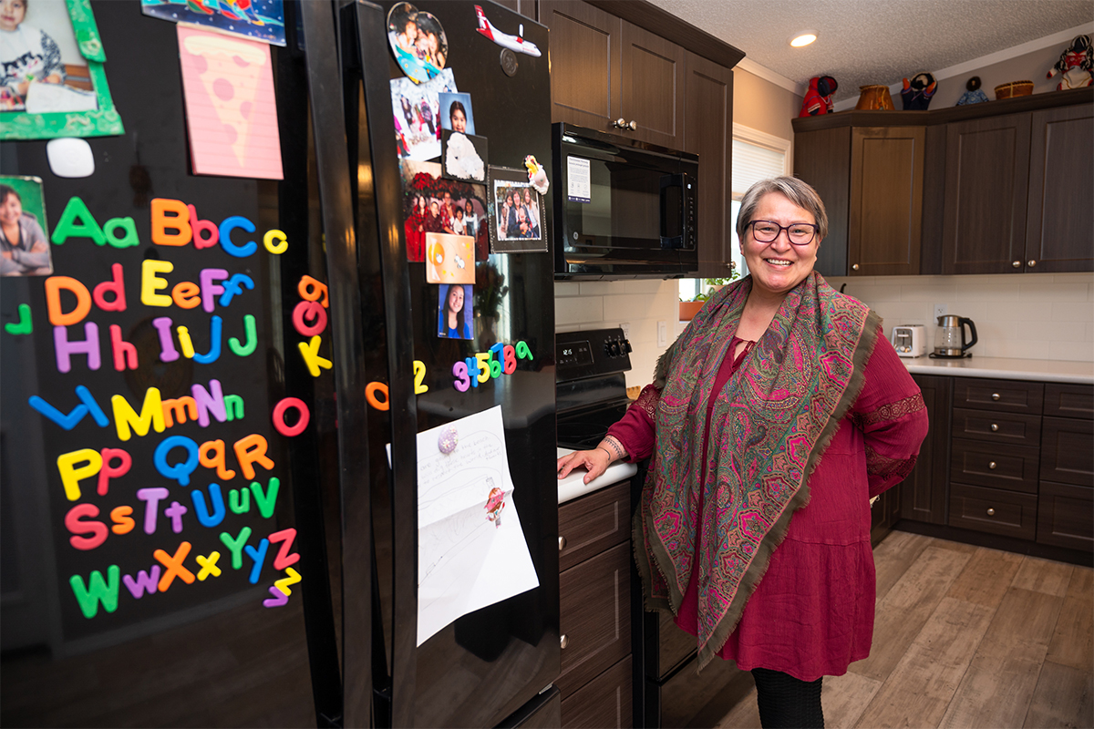 Susanna Qitsualik has found a safe, energy-efficient and affordable home for her family thanks to Habitat for Humanity NWT