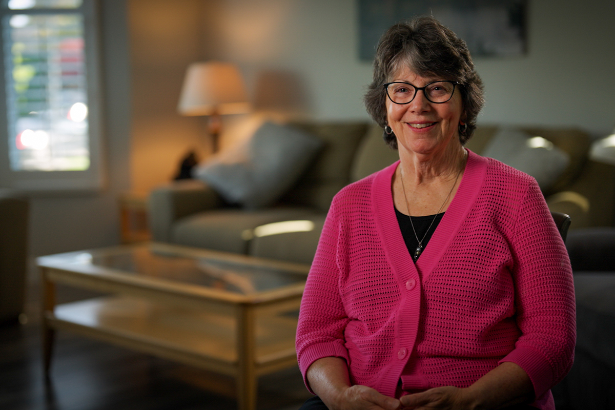 Darlene Hadden was among 10 families whose homes were relocated from Port Moody to shíshálh Nation.
