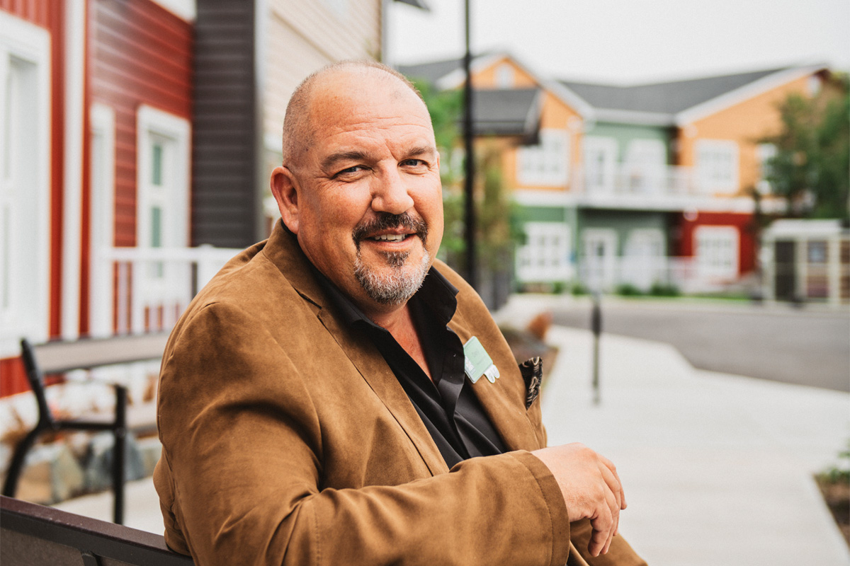 AVENS president and CEO, Daryl Dolynny wanted to fill a gap in the AVENS campus. The Aven Pavilion provides affordable living for seniors who can live independently.